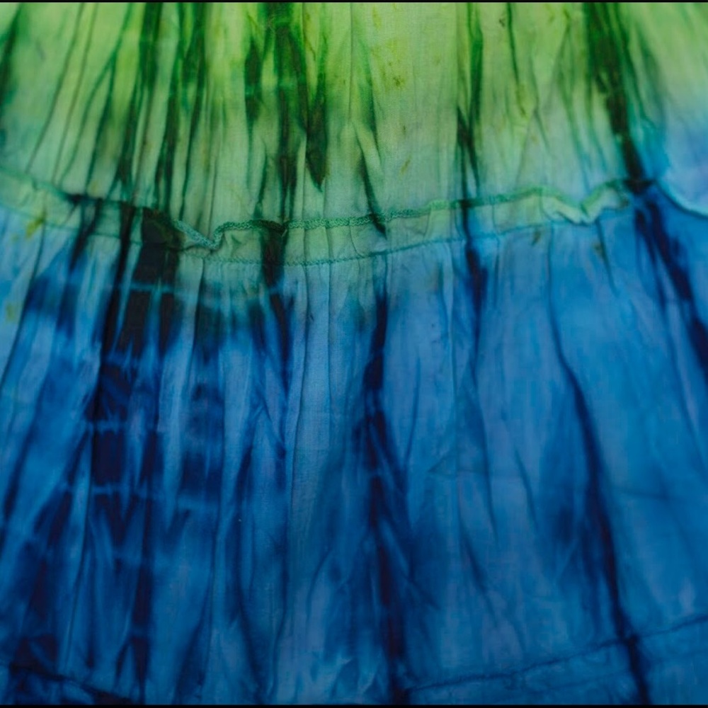 Tie Dye Halter Dress - Picture 6 of 7